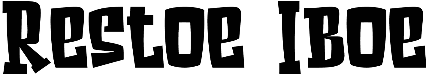 Restoe Iboe Font