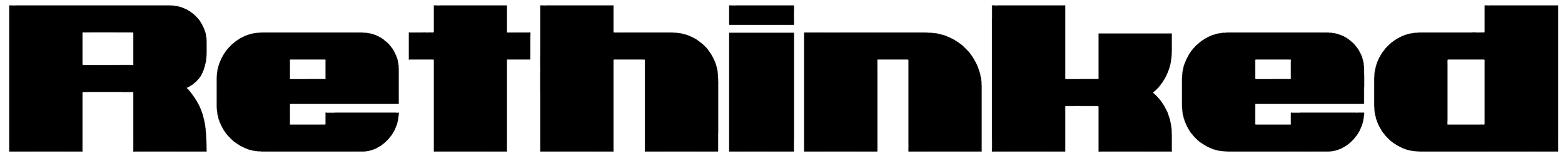 Rethinked Font