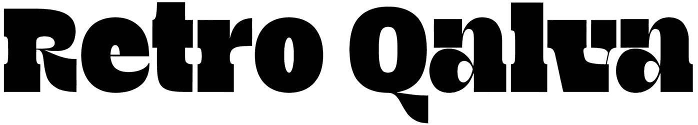 Retro Qalva Font