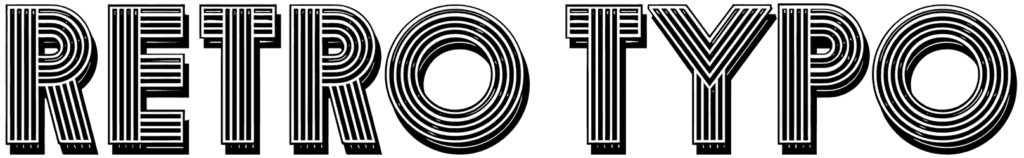 Retro Typo Font