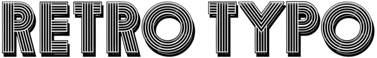 Retro Typo Font