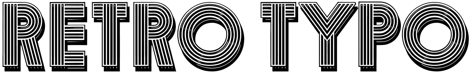 Retro Typo Font