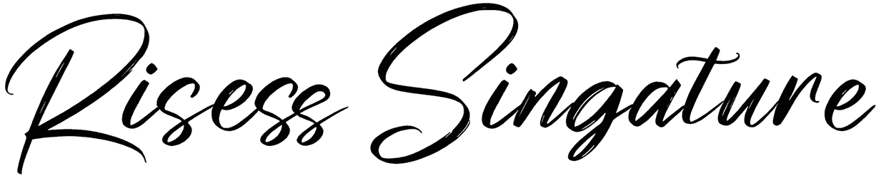 Risess Singature Font