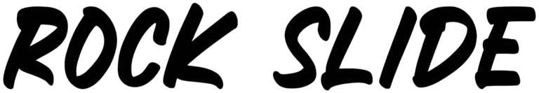 Rock Slide Font
