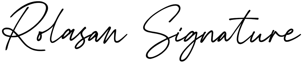Rolasan Signature Font