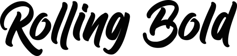Rolling Bold Font