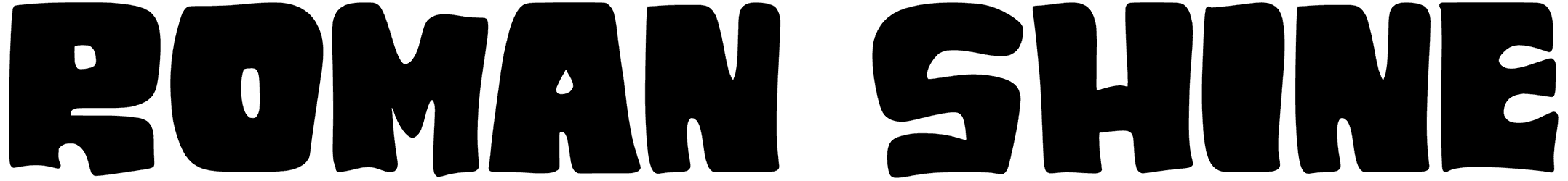Roman Shine Font