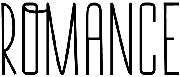 Romance Font