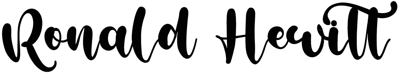 Ronald Hewitt Font