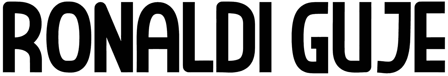 Ronaldi Guje Font