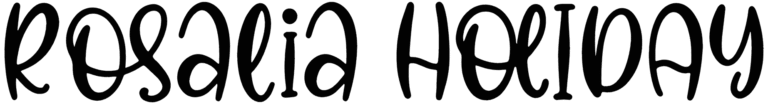 Rosalia Holiday Font