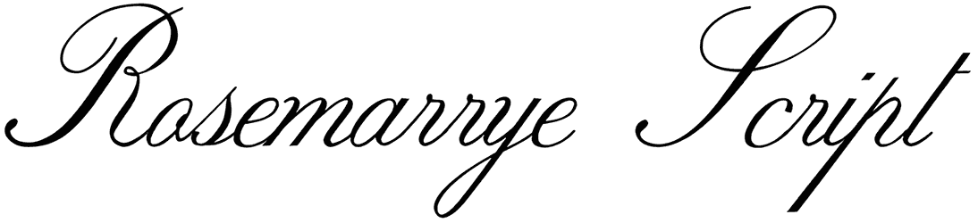 Rosemarrye Script Font