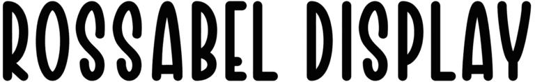 Rossabel Display Font