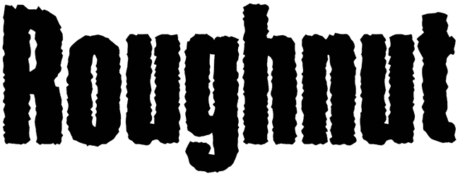 Roughnut Rough Font