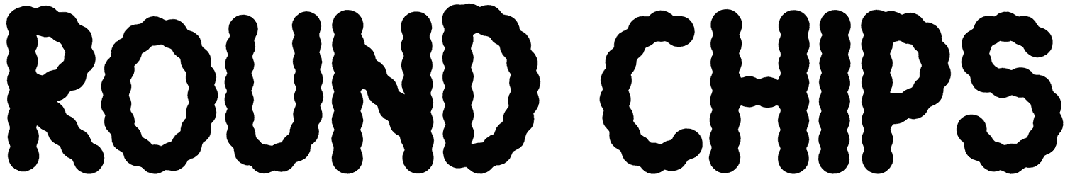 Round Chips Font