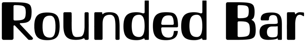 Rounded Bar Font