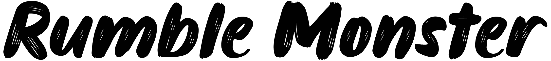 Rumble Monster Font
