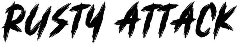 Rusty Attack Font