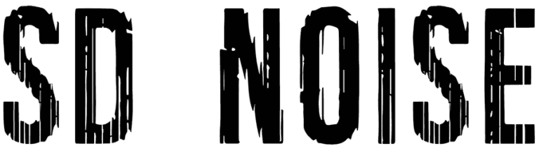 SD Noise Font
