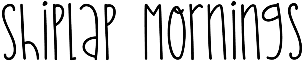 SS Shiplap Mornings Font