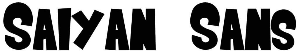 Saiyan Sans Font