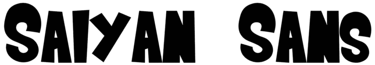 Saiyan Sans Font