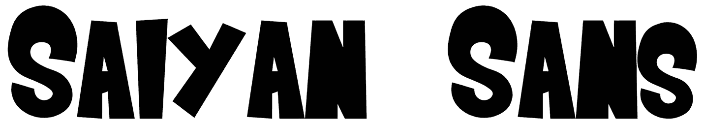 Saiyan Sans Font