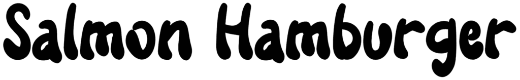 Salmon Hamburger Font