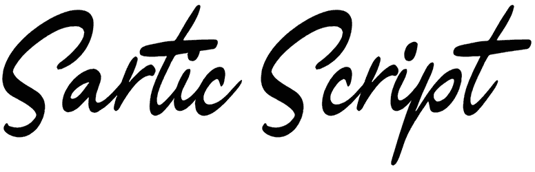 Sartic Script Font