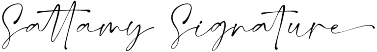 Sattamy Signature Font