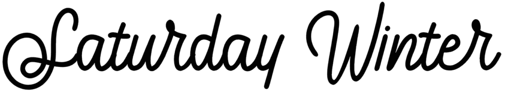 Saturday Winter Font