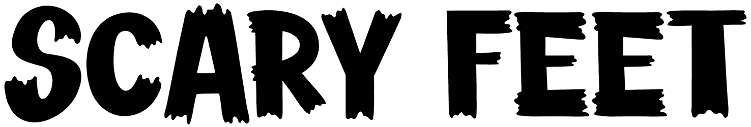 Scary Feet Font