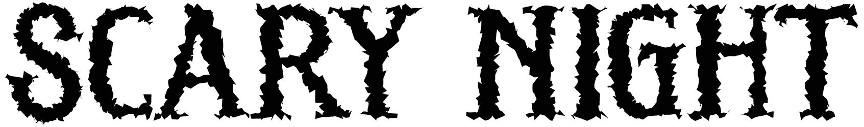 Scary Night Font