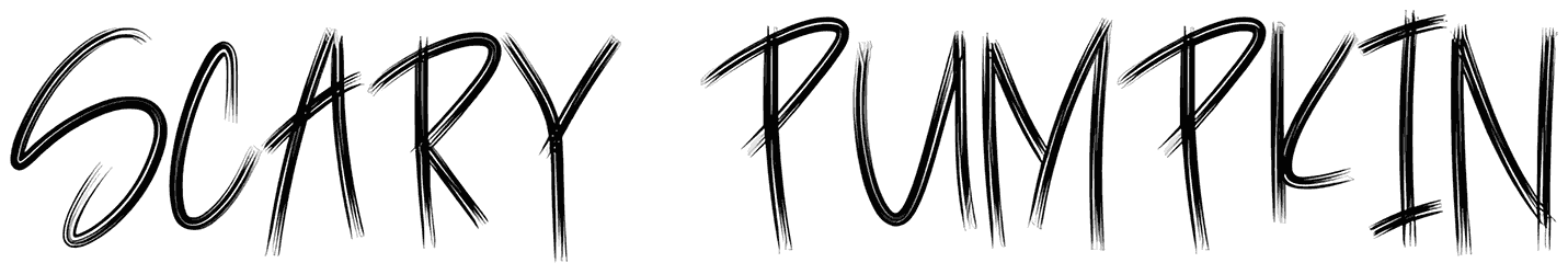 Scary Pumpkin Font