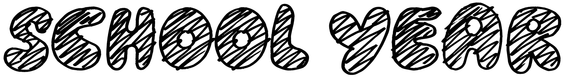 School Year Font