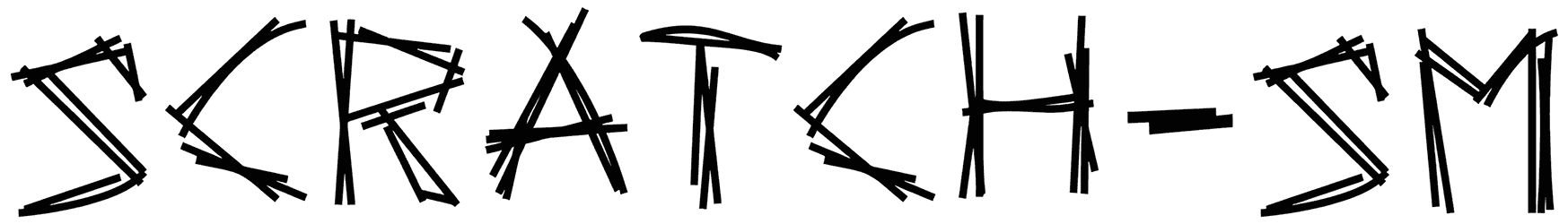 Scratch SM Font