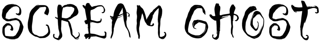Scream Ghost Font