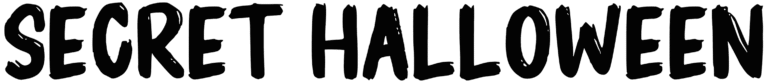 Secret Halloween Font
