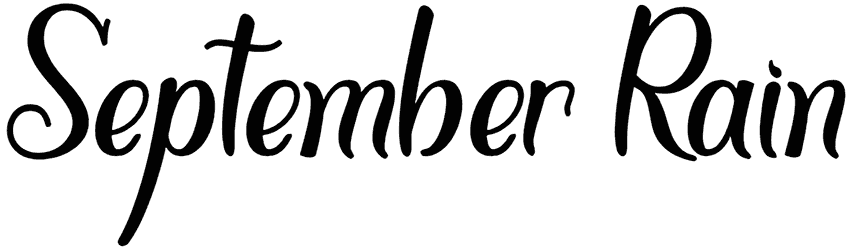 September Rain Font
