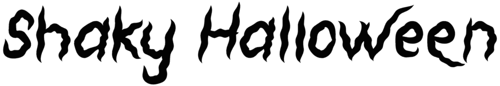 Shaky Halloween Font