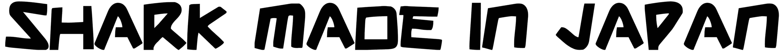 Shark Made In Japan Font