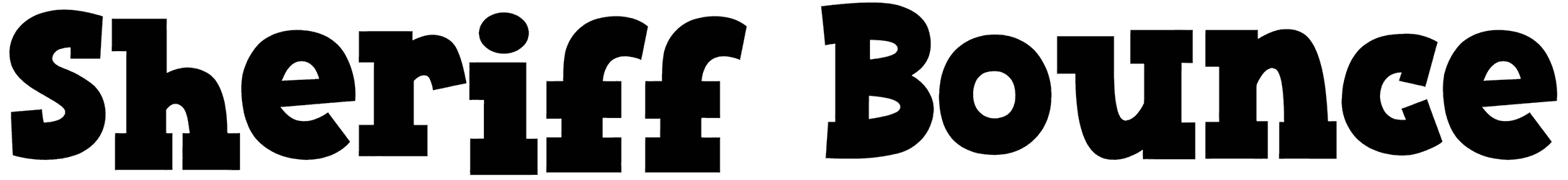 Sheriff Bounce Font
