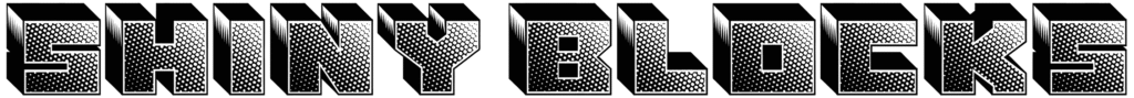 Shiny Blocks Font