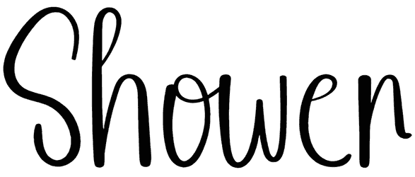 Shower Font