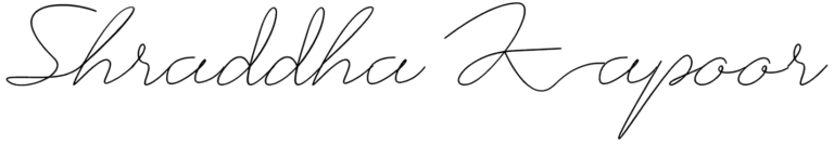Shraddha Kapoor Font