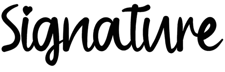Signature Font