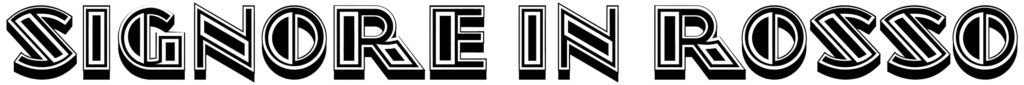 Signore In Rosso Font