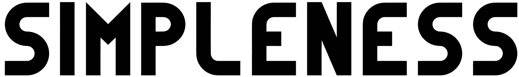 Simpleness Font
