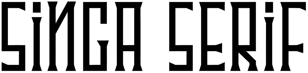 Singa Serif Font