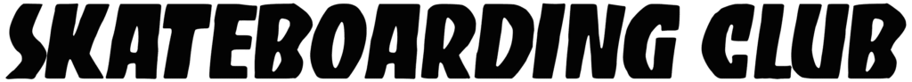 Skateboarding Club Font